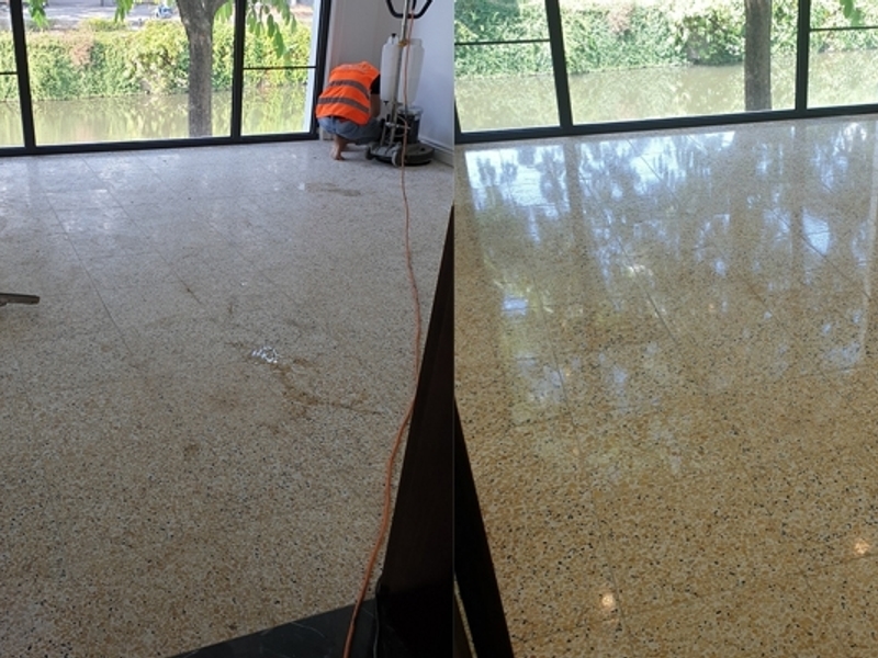 Những lưu ý khi vệ sinh sàn sau xây dựng